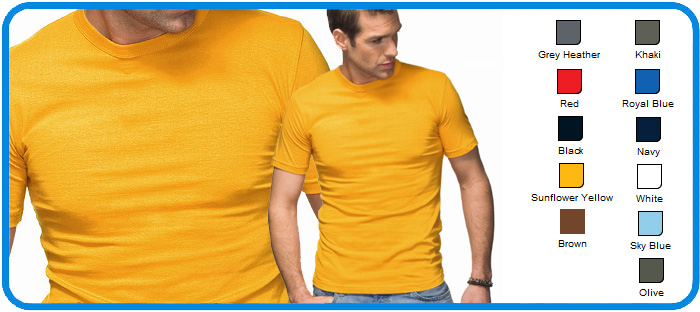 Hanes Body Fitted Cotton T Shirts H5500