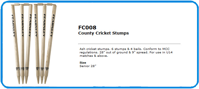 cricket stumps