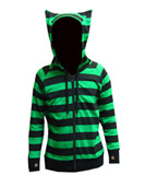kitty ears emo hooded sweats