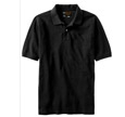 black polo shirts