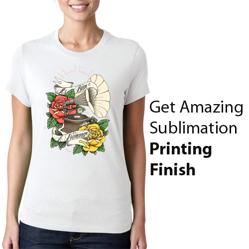 sns women sublimation t shirt