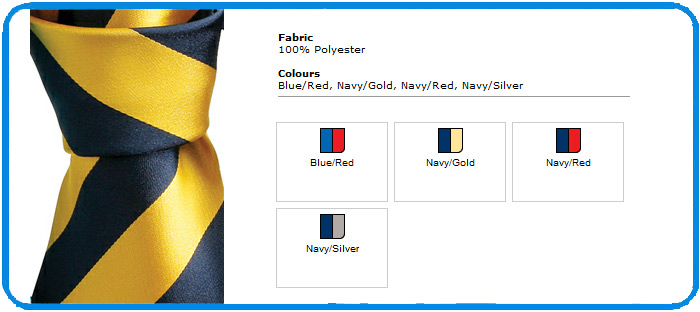 stripe bold colour range ties