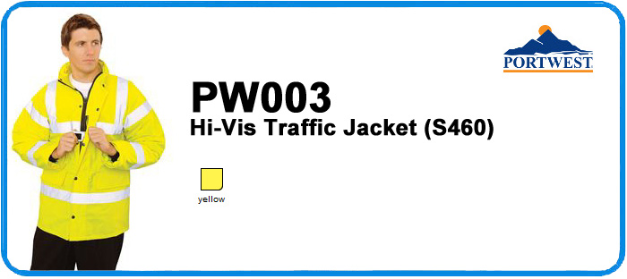 traffic portwest hi-viz jackets