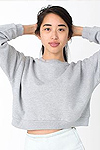 american apparel crop sweatshirt