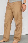 fitted combat trousers