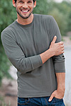 HANES fitted style full sleeve tshirt