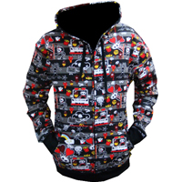 ice cream reaper hooded sweatshirts