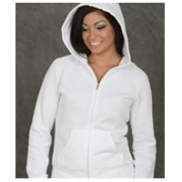 FOTL fitted zip up hoodie for ladies